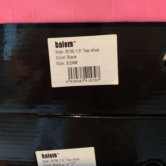 Assorted Womens 1.5" Tap Shoes - Picture 4 of 4